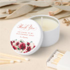 80th Birthday Party Floral Personalised Thank You