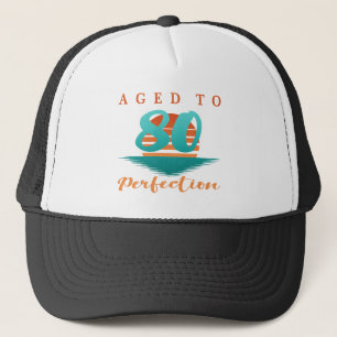 80th Birthday Retro Trucker Hat