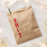 80th Birthday So Happy I'm 80 Today Funny Gift Favour Bags<br><div class="desc">happy, sarcastic, birthday, giftidea, fathersday, funny, yearsold, mum, , humour, family</div>