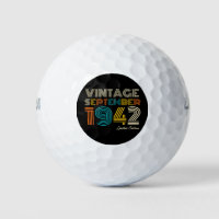 80th Birthday Vintage September 1942 Limited Edtn.