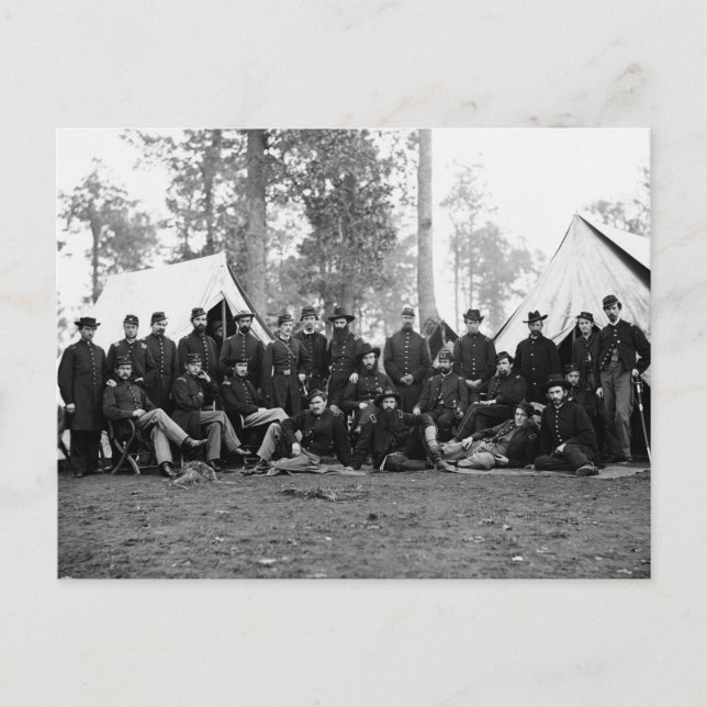 80th New York Infantry: 1863 Postcard (Front)