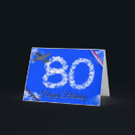 80th RAF Spitfire VE Day Birthday Card<br><div class="desc">80th Birthday Card for those who admire the Spitfire.  Celebration of VE Day and red arrows.  Perfect for an aviation fan!</div>