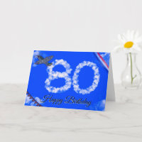 80th RAF Spitfire VE Day Birthday Card