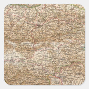 81 Bulgaria Square Sticker