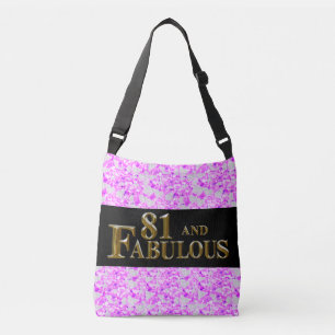 81st Birthday Crossbody Bag