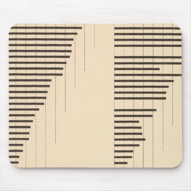 82 Proportion illiterates by state 1900, 1890 Mouse Mat (Front)