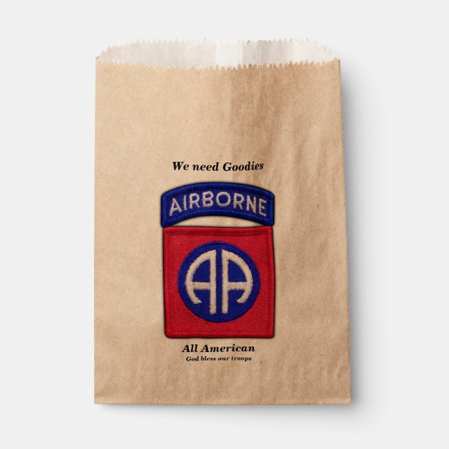 82nd ABN Airborne Div Vets LRRP Favour Bags (Front)