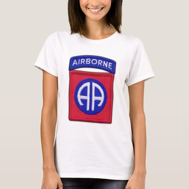 82nd ABN Airborne Div Vets LRRP T-Shirt (Front)