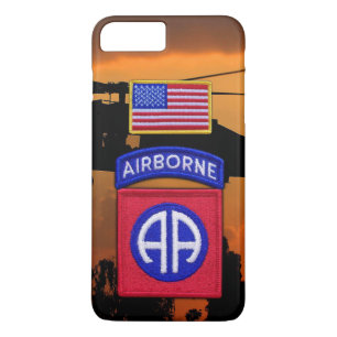 82nd ABN Airborne Division Fort Bragg Veterans iPhone 8 Plus/7 Plus Case
