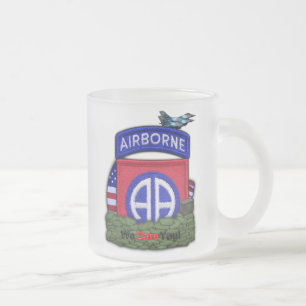 82nd ABN airborne division patch frosty Mug