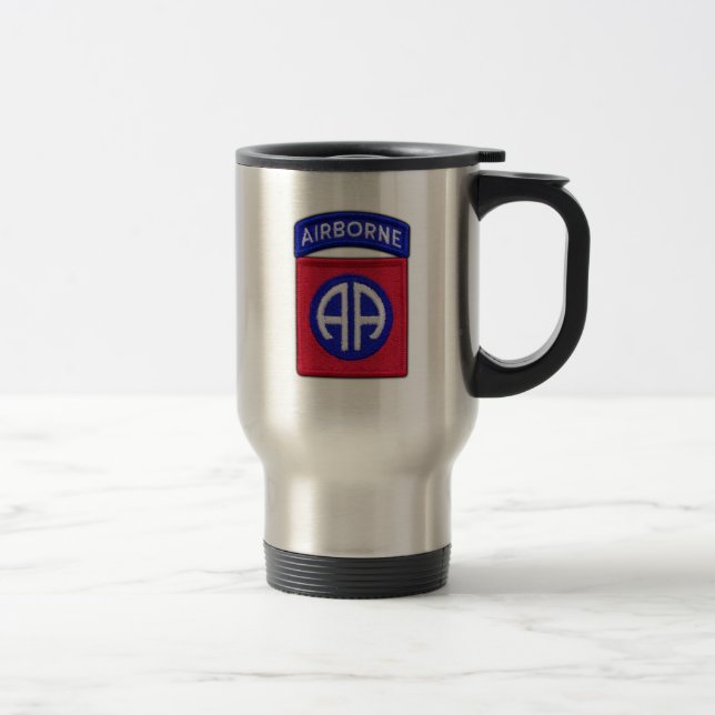 82nd ABN DIV Airborne Division Veterans Vets Travel Mug (Right)