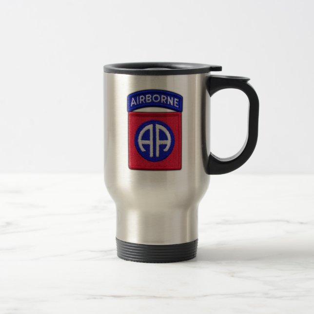 82nd ABN DIV Airborne Division Veterans Vets Travel Mug (Right)