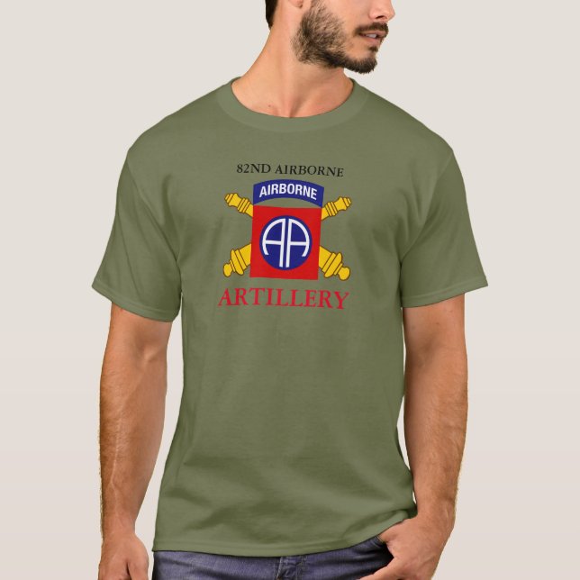 82ND AIRBORNE ARTILLERY T-Shirt (Front)