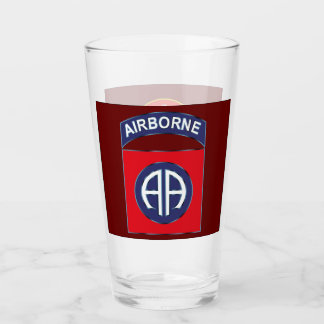 82nd Airborne Beer Glass