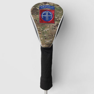 82nd Airborne Camo Golf Head Cover