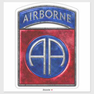 82nd Airborne Custom-Cut Vinyl Sticker