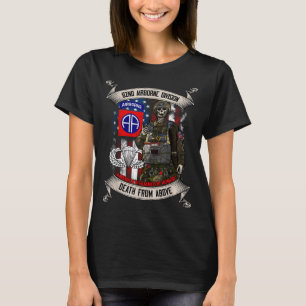 82nd Airborne Di Paratrooper Fort Bragg Jump Wings T-Shirt