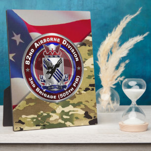 82nd Airborne Division 3rd Brigade Plaque