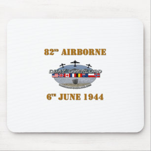 82nd Airborne Division 6th June 1944 Mouse Mat