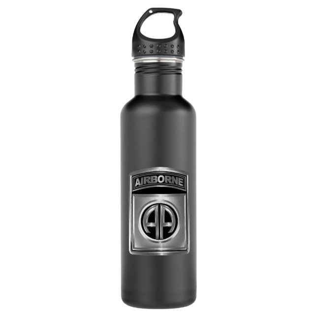 82nd Airborne Division   710 Ml Water Bottle (Front)