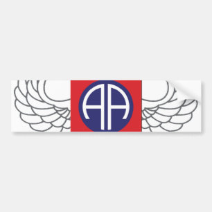 82nd Airborne Division "All American" Bumper Sticker