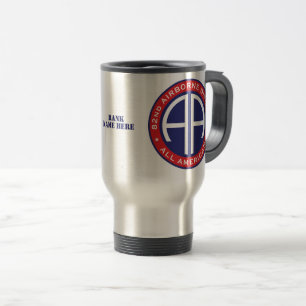 82nd Airborne Division All American Personalizable Travel Mug