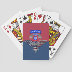 82nd Airborne Division “All American” Playing Cards