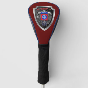 82nd Airborne Division “All American” Shield  Golf Head Cover