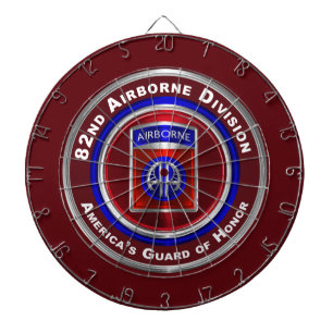 82nd Airborne Division “All Americans” Dartboard