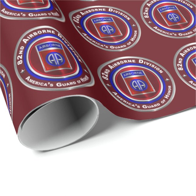 82nd Airborne Division-All Americans Wrapping Paper (Roll Corner)