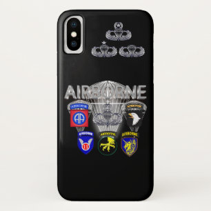 82nd Airborne Division “All The Way” iPhone X Case