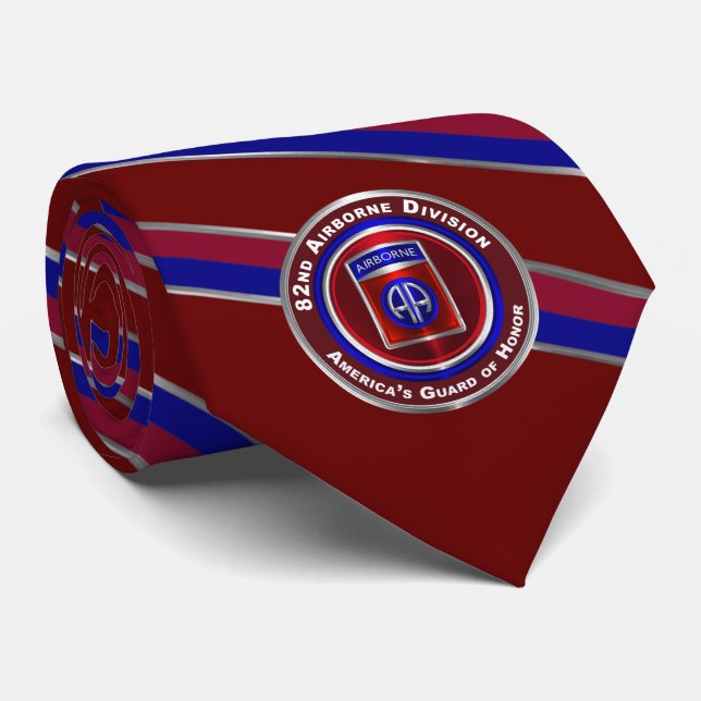 82nd Airborne Division “All The Way” Tie (Rolled)