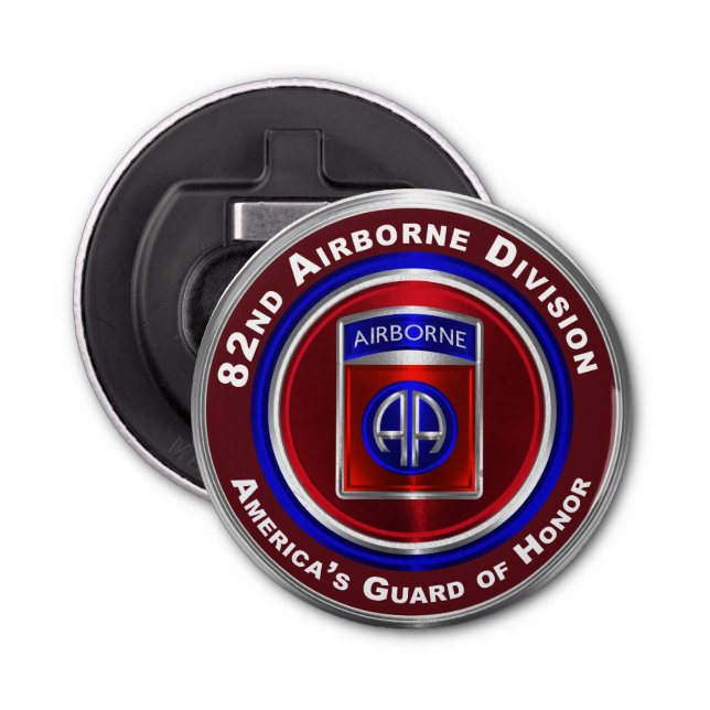 82nd Airborne Division America’s Guard of Honour Bottle Opener (Front)