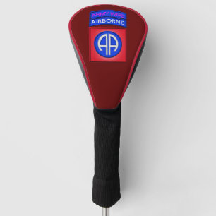 82nd Airborne Division “Army Wife” Golf Head Cover