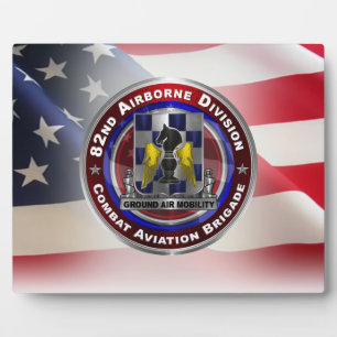 82nd Airborne Division Aviation Brigade Plaque