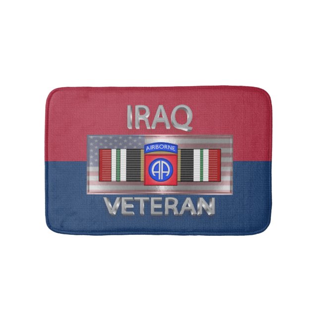82nd Airborne Division  Bath Mat (Front)
