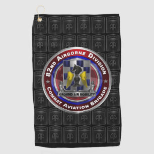 82nd Airborne Division Combat Aviation Brigade  Golf Towel