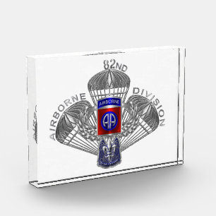 82nd Airborne Division Custom Chutes Photo Block
