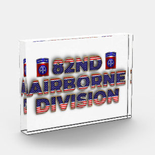 82nd Airborne Division Custom Design Photo Block