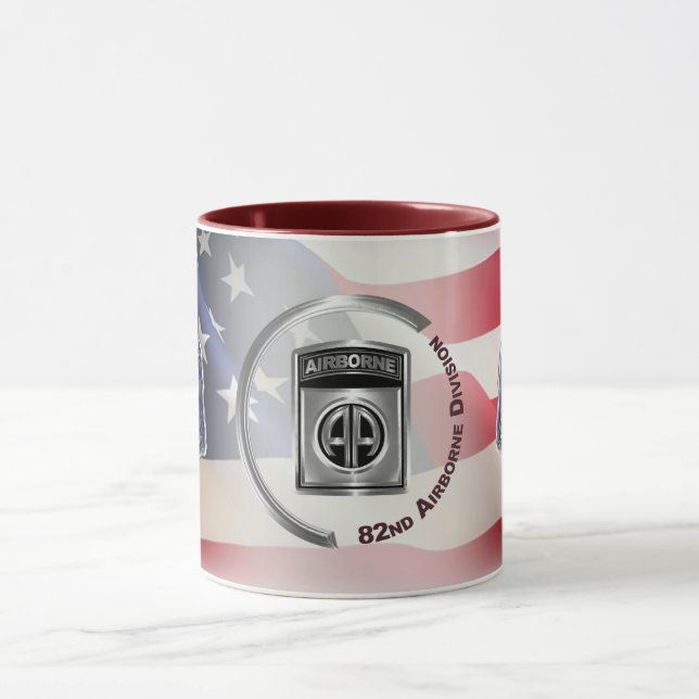 82nd Airborne Division Customised Design Mug (Center)