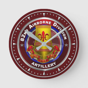 82nd Airborne Division DIVARTY Round Clock