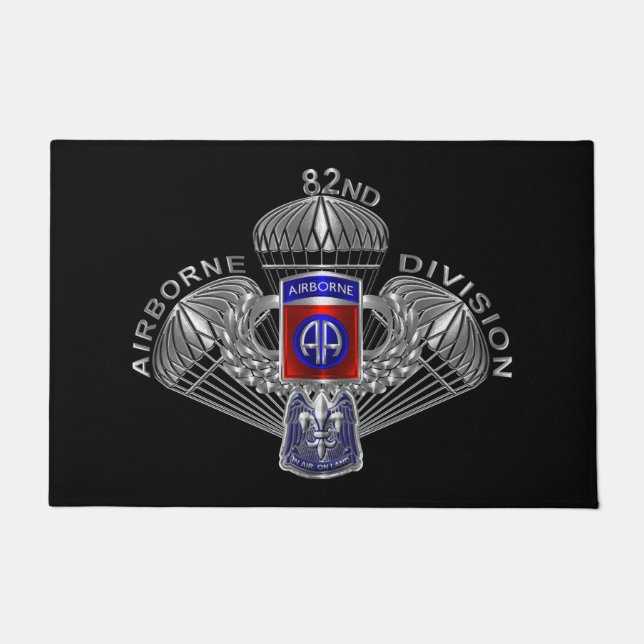 82nd Airborne Division  Doormat (Front)
