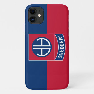 82nd Airborne Division Flag Military Veteran iPhone 11 Case