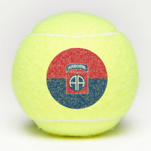 82nd Airborne Division Flag Military Veteran Tennis Balls