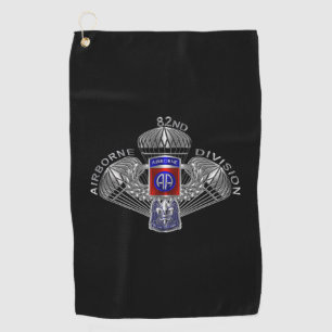 82nd Airborne Division Golf Towel