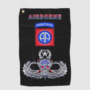 82nd Airborne Division Golf Towel
