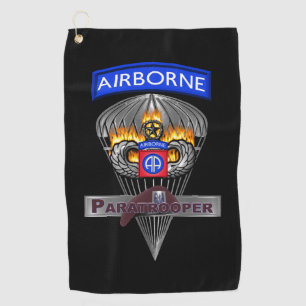 82nd Airborne Division Golf Towel