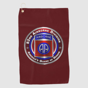 82nd Airborne Division Golf Towel