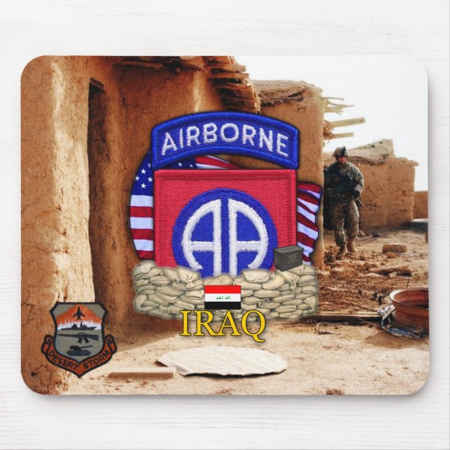 82nd airborne division gulf war vets Mousepad (Front)