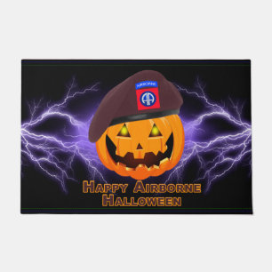 82nd Airborne Division – Happy Airborne Halloween! Doormat